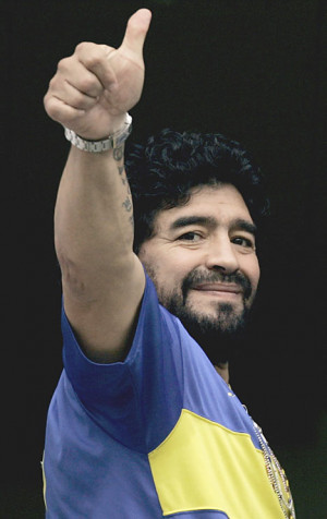 Frases que nos marcaron a todos..por Maradona.