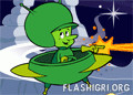 Fly With The Space Ship Of Great Alien Gazoo And Avoid Stones picture