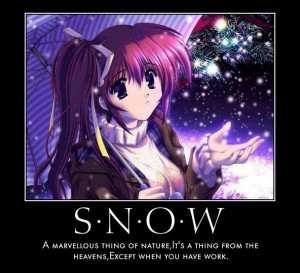 hate snow quotes