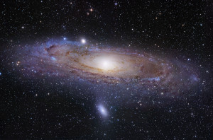 the andromeda galaxy shown here is the closest spiral galaxy to our ...