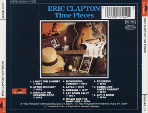 Best of Eric Clapton Time Pieces