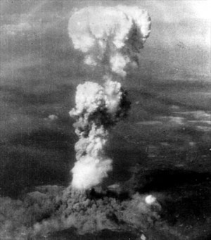 The Trinity bomb 10 seconds after detonation, from the Trinity Atomic ...