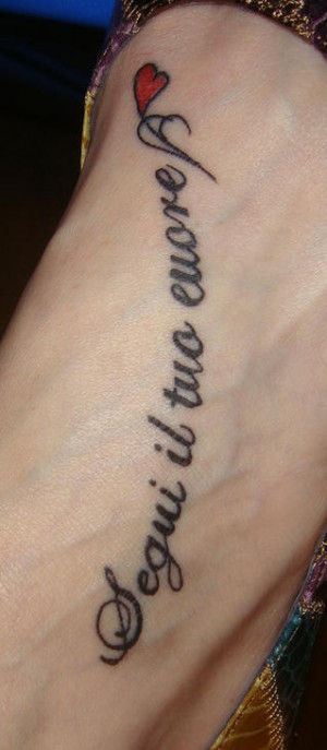 Italian Family Quotes Tattoos