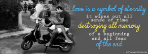 Love Is A Symbol Of Eternity Cover