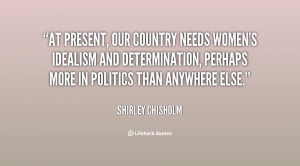 Shirley Anita Chisholm Quotes Clinic