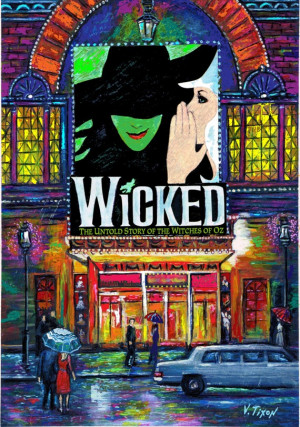 Wicked The Broadway Musical Show by vladtixon on Etsy, $74.99 Love ...
