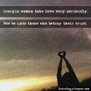 Scorpio Woman In Love Quotes Scorpio women love trust