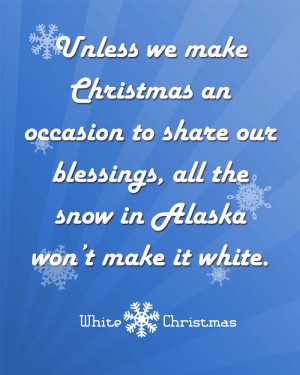 free christmas printable movie quote from white christmas