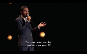 Aziz Ansari Tumblr Quotes Life done aziz ansari i quit