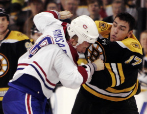 Tags Boston Bruins Milan Lucic Fight On Ice Photo picture