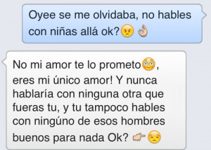 novia celosa y novio celoso mandilon y celoso