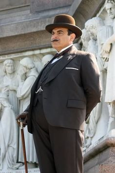 Hercule Poirot David Suchet - makes the my book character alive ...