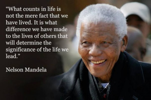 Mandela inspirational quotes.