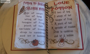 Potions & Spells Book $10, every Witch needs one of these!