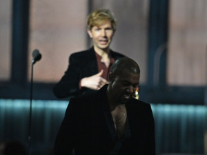 Kanye West et Beck aux Grammy Awards 2015