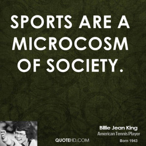 Billie Jean King Sports Quotes