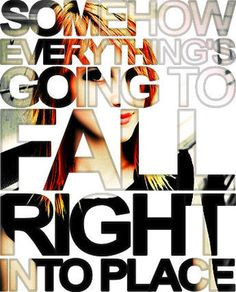 ... going to fall right into place - Hallelujah lyrics - Riot! - Paramore