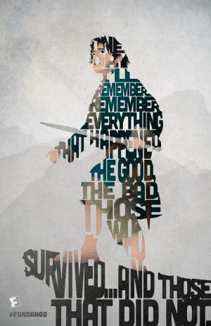 Exclusive: 'The Hobbit' – Bilbo-Quote Poster