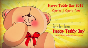 happy teddy day quotes 2015 happy teddy bear day quotes 2015
