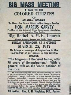 Marcus Garvey More