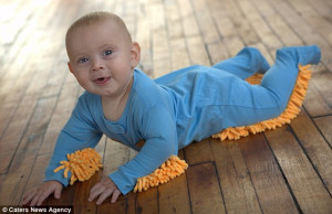 ... 25 Baby Mop allows children to clean the floor as they learn to crawl