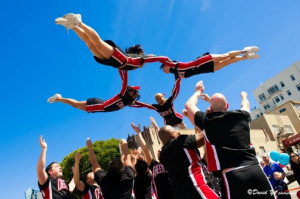 Competitive Cheerleading Stunts Stunt. stunt