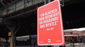 Jay Shells Drops “Rap Quotes” On Street Signs in NYC