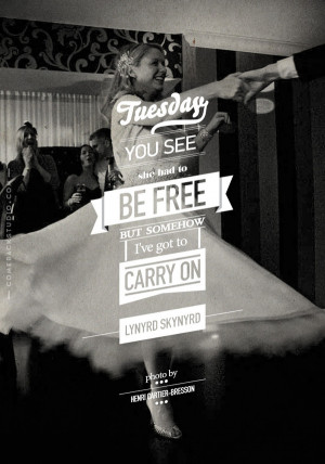 photography quote Black and White Typography vintage design portrait