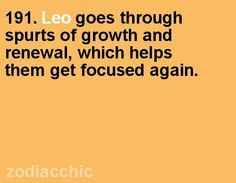 leo zodiac quotes | zodiacchic | horoscope facts - Leo More