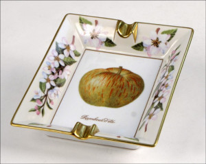 982217 HERMES PORCELAIN ASHTRAY