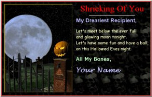 Halloween Birthday Quotes Free halloween card pattern