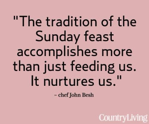 sunday dinner quotes