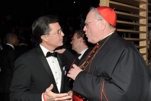 Cardinal Timothy Dolan was on The Colbert Report yesterday talking ...