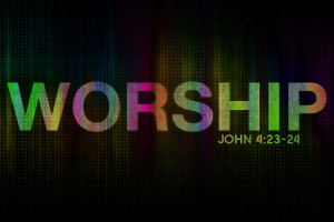 ... come when the true worshipers will worship the father in the spirit
