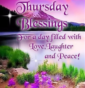 Thursday Blessing Quotes