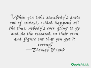 Thomas Frank