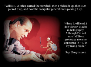 Ray Harryhausen #rayharryhausen The special effects legend may not be ...