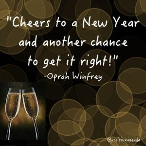 Cheers to a New Year and another chance to get it right! #HappyNewYear ...