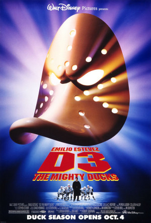 D3 The Mighty Ducks movie poster