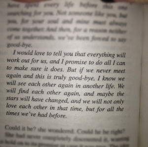 we will find each other again..