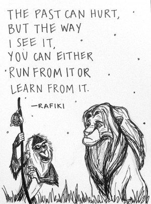 Lion King Quotes Rafiki Past