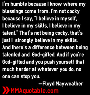 Floyd Mayweather Quotes