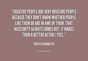 Insecure People Quotes Preview quote