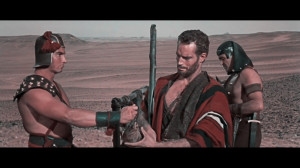 ... Full HD/Technicolor - Charlton Heston as Moses in The Ten Commandments