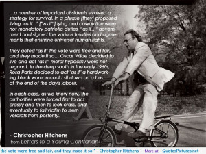 Christopher Hitchens motivational inspirational love life quotes ...