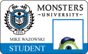 Back to article: 'Monsters University' unveils character posters, ID ...