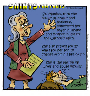 Saints Fun Facts for St. Monica