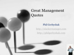 Great Management Quotes