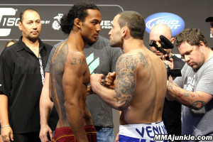 Benson Henderson looks like a girl I used to know. And this isn't ...