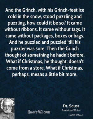 Grinch Quotes About His Heart ~ In the Quotes - Page 1 | QuoteHD